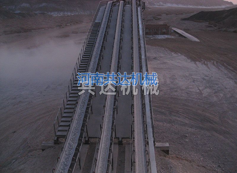 公司承建的礦石破碎、篩分、輸送生產(chǎn)線